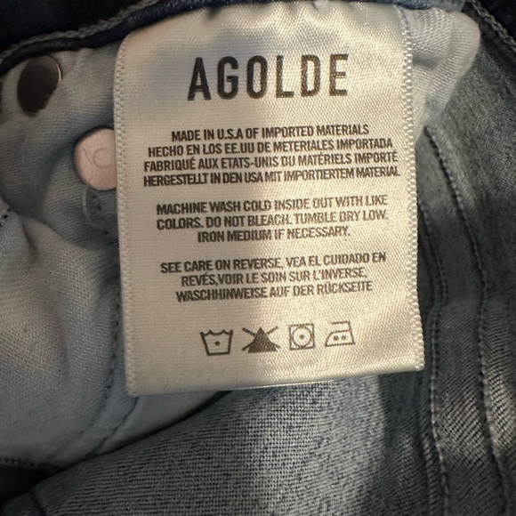 AGOLDE | Sophie Raw Hem Crop Skinny Jeans - Picture 4 of 6